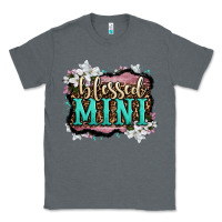 Charcoal Heather blessed mini Classic Tee - OliviaCreatesArt