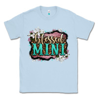 Dusty Blue blessed mini Classic Tee - OliviaCreatesArt