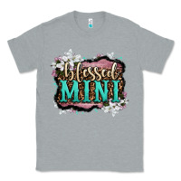 Heather Grey blessed mini Classic Tee - OliviaCreatesArt