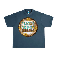 Midnight Navy teacher of tiny earrings Urban Heavy Tee - BundleAndBundleShop
