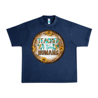 Navy teacher of tiny earrings Urban Heavy Tee - BundleAndBundleShop