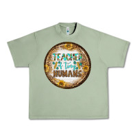 Oil Green teacher of tiny earrings Urban Heavy Tee - BundleAndBundleShop