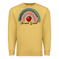 Antique Gold second grade rainbow Premium Sweatshirt - RanaPortraitStore