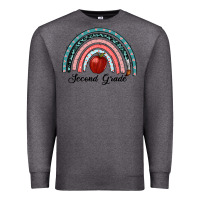 Charcoal Heather second grade rainbow Premium Sweatshirt - RanaPortraitStore