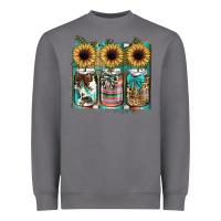 Storm mason jar, sunflower Heavyweight Sweatshirt - JahusDesignShop