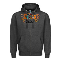 Charcoal Heather senior 2022 fall Zipper Hoodie - JahusDesignShop