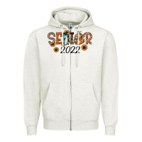 Oatmeal Heather senior 2022 fall Zipper Hoodie - JahusDesignShop