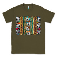 Army Green soccer camouflage serape cowhide turquoise leopard glitter  brushstrok Classic Tee - Artiststas