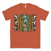 Copper soccer camouflage serape cowhide turquoise leopard glitter  brushstrok Classic Tee - Artiststas
