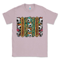 Lilac soccer camouflage serape cowhide turquoise leopard glitter  brushstrok Classic Tee - Artiststas