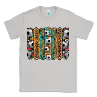Moon Dust soccer camouflage serape cowhide turquoise leopard glitter  brushstrok Classic Tee - Artiststas