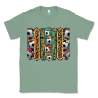 Sage soccer camouflage serape cowhide turquoise leopard glitter  brushstrok Classic Tee - Artiststas