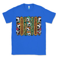 True Royal soccer camouflage serape cowhide turquoise leopard glitter  brushstrok Classic Tee - Artiststas