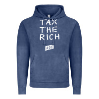 Vintage Denim aoc tax the rich Vintage Hoodie - baoMotion