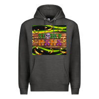 Charcoal Heather Spooky mama Premium Hoodie - Artiststas