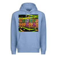 Colony Blue Spooky mama Premium Hoodie - Artiststas
