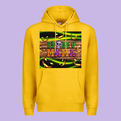 Spooky Mama Premium Hoodie Designed By Artiststas