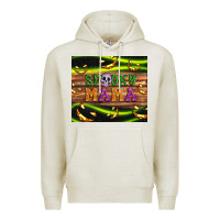 Oatmeal Heather Spooky mama Premium Hoodie - Artiststas