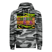 Slate Camo Spooky mama Premium Hoodie - Artiststas
