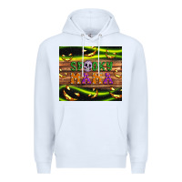 White Spooky mama Premium Hoodie - Artiststas