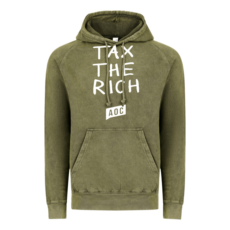 Aoc Tax The Rich Vintage Hoodie by baoMotion | Teevron