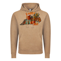 Vintage Coffee happy fall Vintage Hoodie - CowhideDigitalArt
