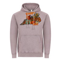 Vintage Zinc happy fall Vintage Hoodie - CowhideDigitalArt