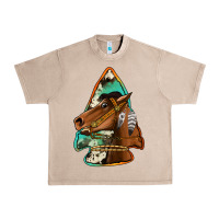French Oak horse arrowhead Urban Heavy Tee - Jasminsmagicworld