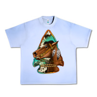 Grape Ice horse arrowhead Urban Heavy Tee - Jasminsmagicworld