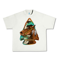 Pistachio horse arrowhead Urban Heavy Tee - Jasminsmagicworld