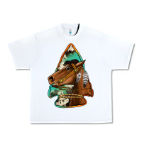 White horse arrowhead Urban Heavy Tee - Jasminsmagicworld