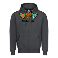 Smoke hello fall Zipper Hoodie - JahusDesignShop
