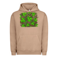 Pigment Burro st patrick's day shamrock and leopard distressed Urban Hoodie - RanaPortraitStore
