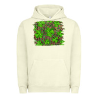 Pigment Pistachio st patrick's day shamrock and leopard distressed Urban Hoodie - RanaPortraitStore