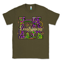 Army Green louisiana mardi gras Classic Tee - OliviaCreatesArt