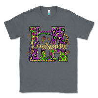 Charcoal Heather louisiana mardi gras Classic Tee - OliviaCreatesArt