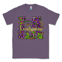 Lavender louisiana mardi gras Classic Tee - OliviaCreatesArt