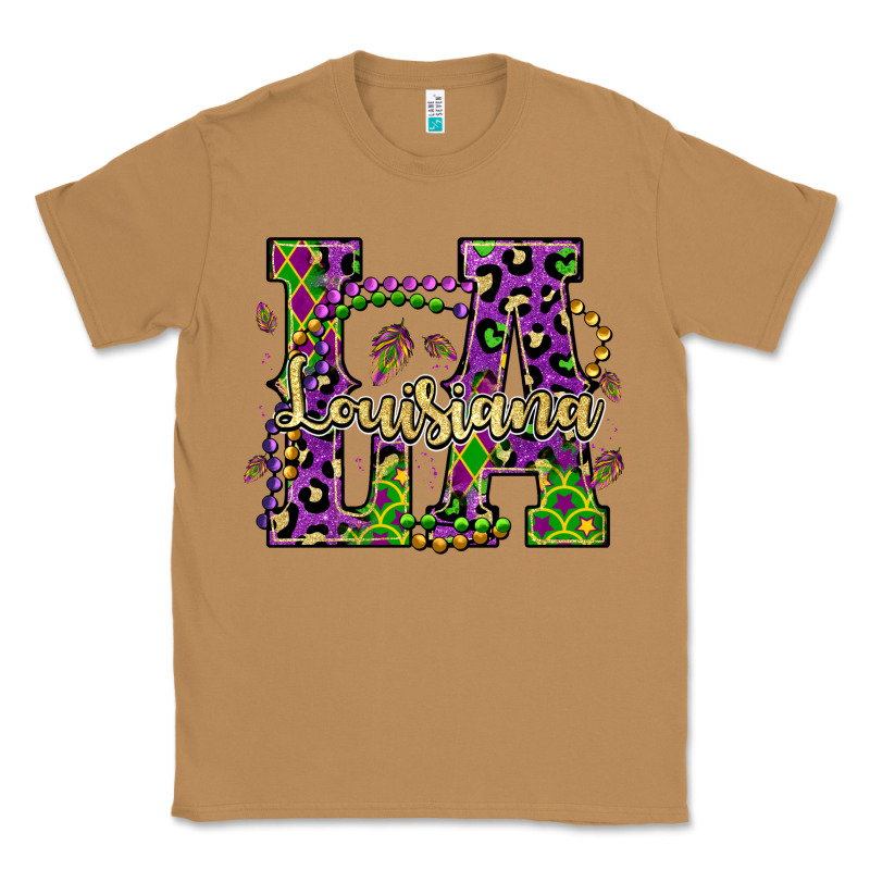Louisiana Mardi Gras Classic Tee by OliviaCreatesArt | Teevron