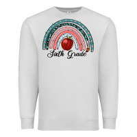 Dove Grey sixth grade rainbow Premium Sweatshirt - RanaPortraitStore