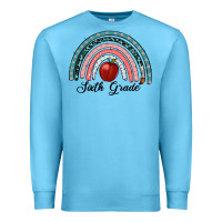 Ocean Blue sixth grade rainbow Premium Sweatshirt - RanaPortraitStore
