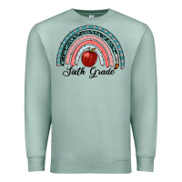 Seafoam sixth grade rainbow Premium Sweatshirt - RanaPortraitStore
