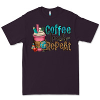Plum coffee teach repeat Premium Tee - OliviaCreatesArt