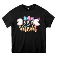 Black Easter Dog Mom Easter Day Heavy Core Tee - CowGirlArtShop