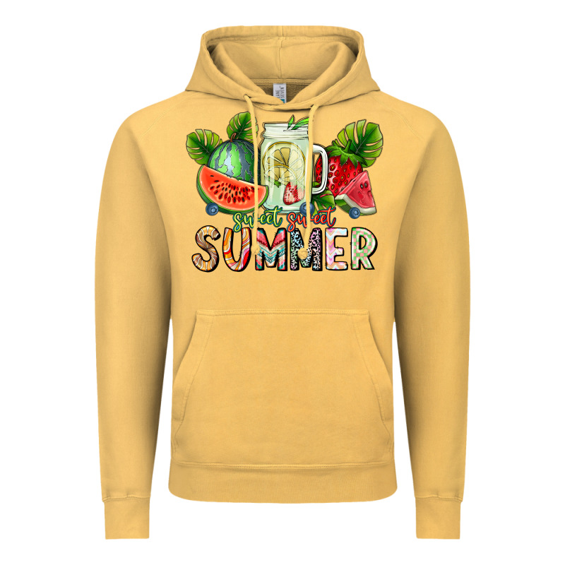 Summer Vintage Hoodie by CowhideDigitalArt | Teevron