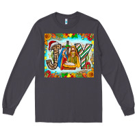 Smoke joy jesus Long Sleeve Tee - CowhideDigitalArt