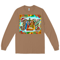 Toasted Coconut joy jesus Long Sleeve Tee - CowhideDigitalArt