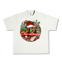 Pistachio Merry christmas Urban Heavy Tee - FaDigitalArtStudio