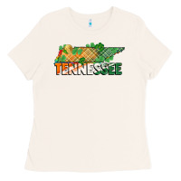 Bone tennessee map st patrick's day Ladies Tee - FaDigitalArtStudio