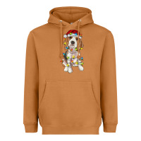 Meerkat christmas beagle Heavyweight Hoodie - RanaPortraitStore