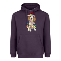 Plum christmas beagle Heavyweight Hoodie - RanaPortraitStore